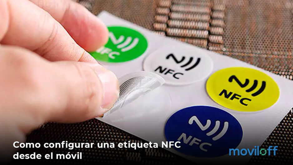 NFC etiqueta captura pantalla paso a paso tutorial configurar desde movil smartphone telefono