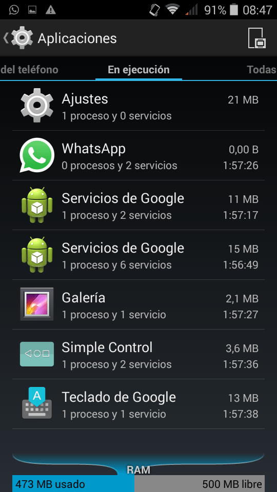 ahorrar datos android