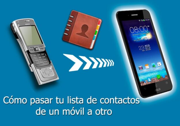 como pasar contactos de un movil a otro iphone android ios