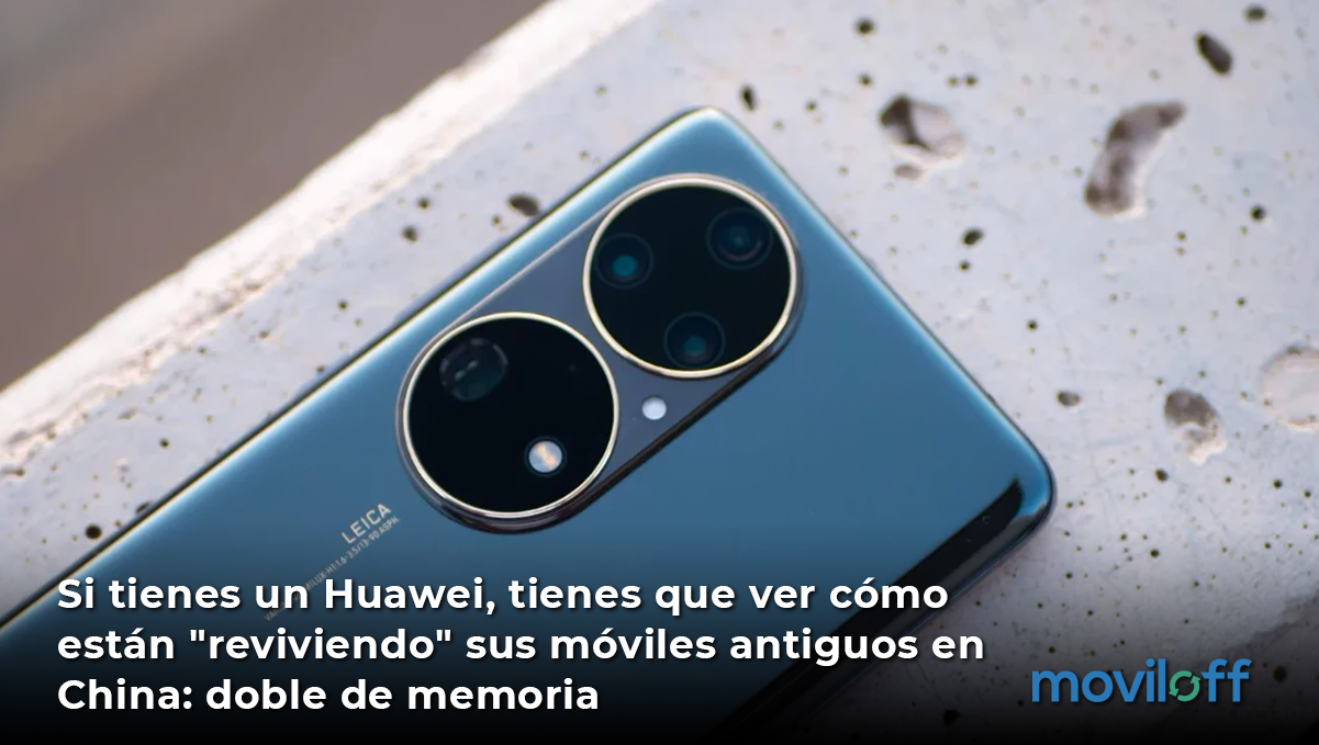 Huawei movil camaras traseras leica más memoria capadidad de almacenamiento Huawei P50 Pro