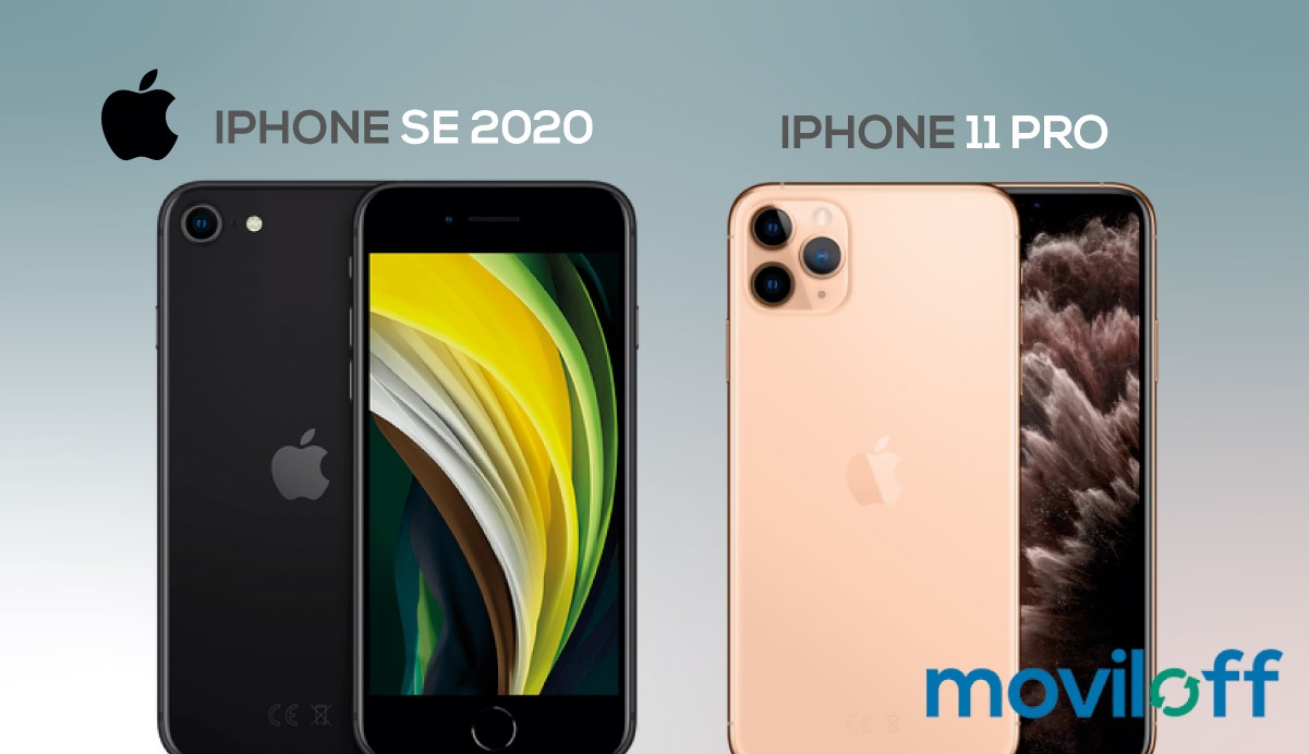 iPhone SE 2020 comparacion 11 pro apple ios