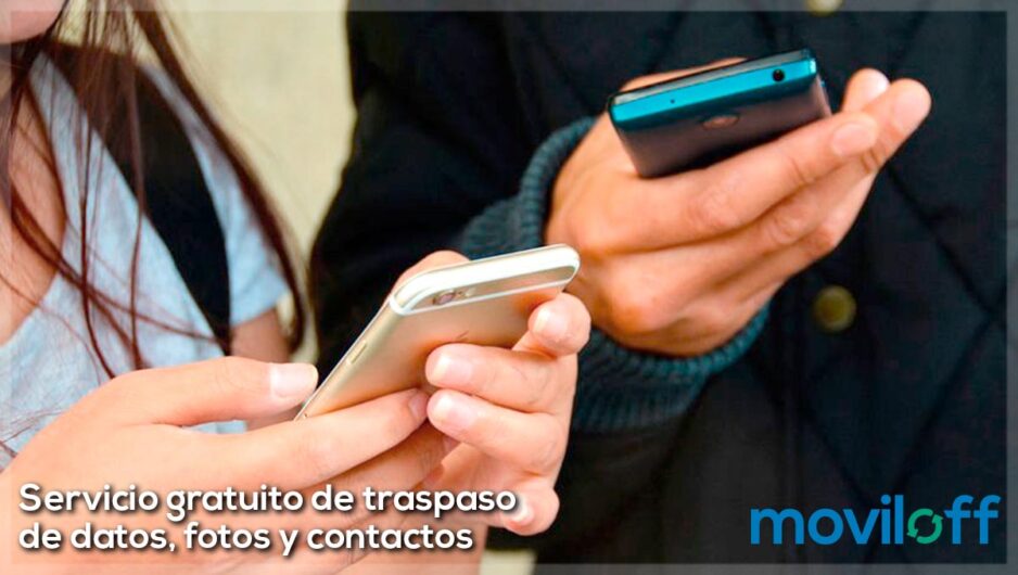 Servicio gratuito de traspaso de datos, fotos y contactos