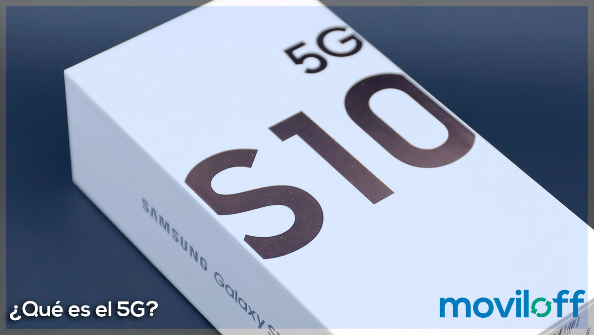 ¿Qué es el 5G? caja samsung galaxy s10 internet velocidad cobertura 4G